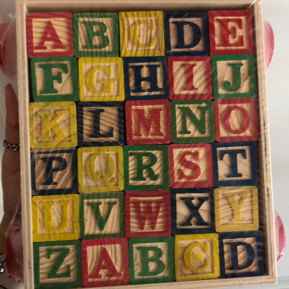 Wooden blocks